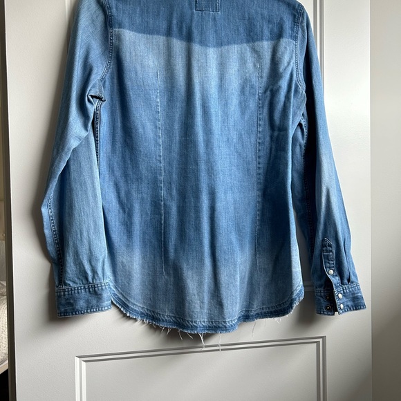 American Eagle Jean Shirt (Small) - Picture 4 of 4